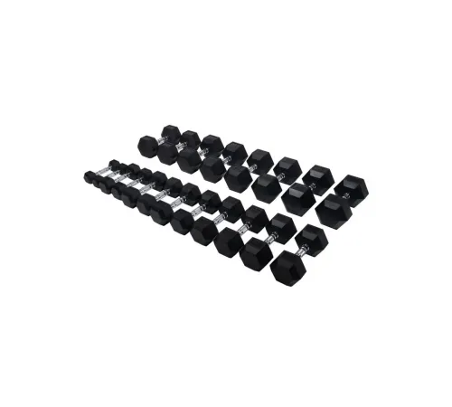 Набор гантелей гексагональных (пары) от 32,5-50 кг VF-SET660